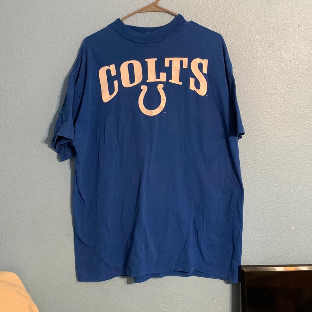 Vintage Indianapolis Colts tee on the majestic tag
